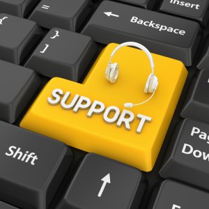 Computer Support Button